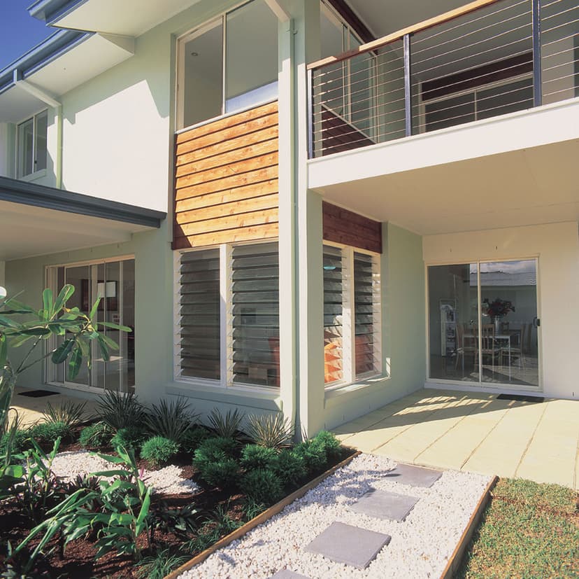 Fairview louvre windows example